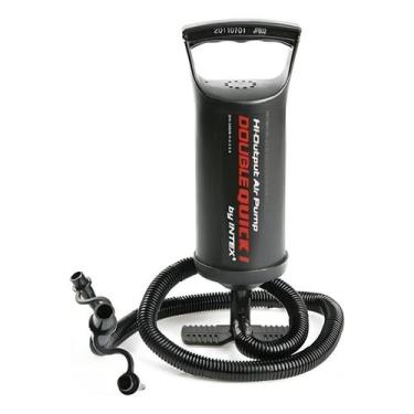 Imagem de Bomba de Ar Manual Intex  Ideal para Infláveis Colchões e Piscinas  co