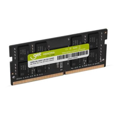 Imagem de Memória para Notebook Get, DDR4 8GB 3200MHz