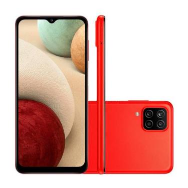 Imagem de Smartphone Samsung Galaxy A12 Câmera Frontal de 8MP Tela 6.5 Octa Core