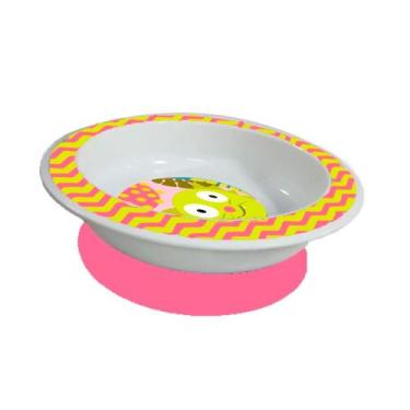Imagem de Prato Raso com Ventosa Funny Meal (Menina) - Multikids baby