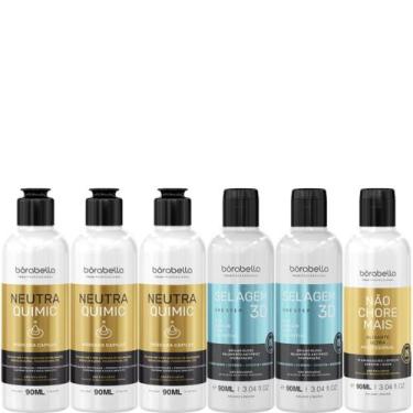 Imagem de Borabella NeutraQuimic + Selagem + Não Chore 6x90ml