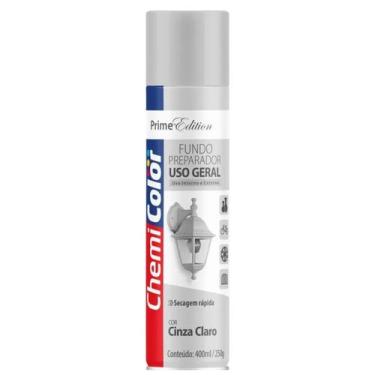 Imagem de Spray ChemiColor Tinta Fundo Preparador Cinza 400ml