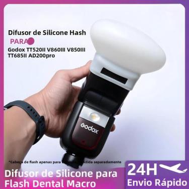 Imagem de Difusor de Silicone para Flash Speedlite TT520II, V860III, V850III, TT