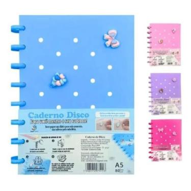 Imagem de Caderno Pequeno De Discos Inteligente Caderneta Tamanho A5 - InterPape