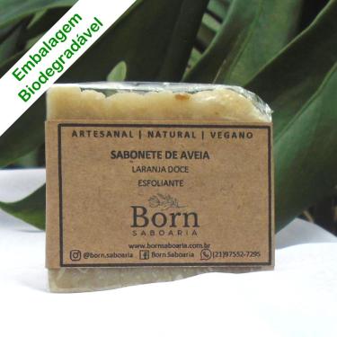 Imagem de Sabonete Natural e Vegano - Aveia - Esfoliante - Born Saboaria