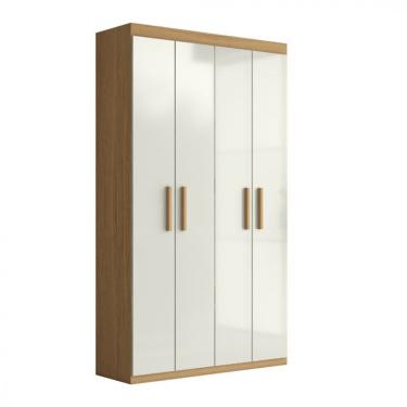 Imagem de Armário Aramóveis Multiuso Com 4 Portas - Atacama com Off White