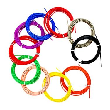 Imagem de Sem obstrução,Caneta de impressão 3D Recargas de filamento PCL de alta precisão de 1,75 mm de diâmetro e baixa temperatura de derretimento sem entupimento 10 unidades/pacote cores aleatóri
