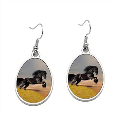 Imagem de Brinco de cavalo – Brincos com pingente para meninas – Presente de festa de aniversário dos namorados