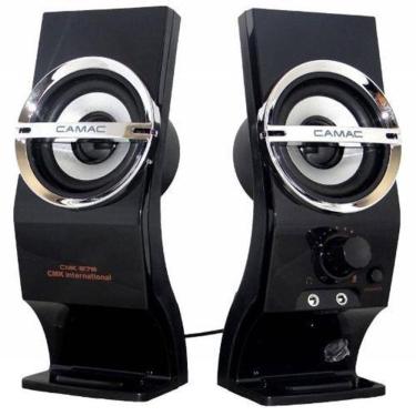 Imagem de Caixinha Caixa De Som Pc - 500w Usb P2 Camac Notebook - Cmk-878