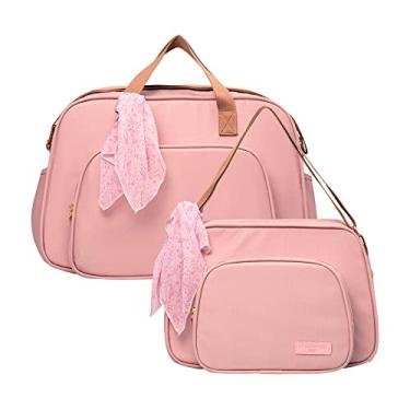 Imagem de Combo com Bolsa Grande e Pequena Pirulitando Encanto Rosa