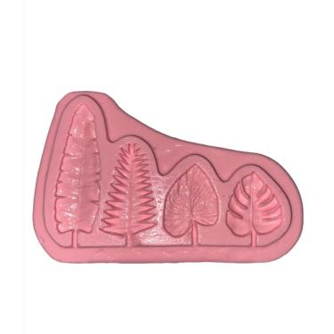 Imagem de Molde De Silicone Diversas Folhas
