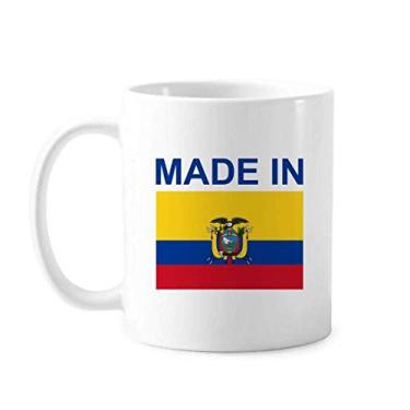 Imagem de Feito no Equador Country Love Caneca Cerâmica Cerâmica Café Porcelana Utensílios de Mesa