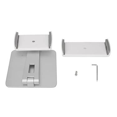 Imagem de Suporte de Telefone de Liga de Alumínio, Suporte de Telefone Celular Portátil de 360 ​​graus Mesa Com Fundo de Silicone para Cama Cozinha Escritório 7-14 Polegadas Tablets e Telefones Inteligentes