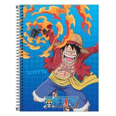 Imagem de Caderno Universitário Capa Dura One Piece 1 Matéria Tilibra