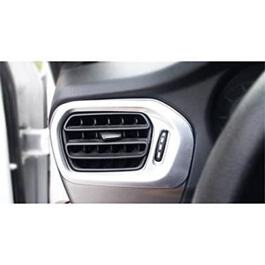 Imagem de KJWPYNF Para Citroen Elysee 2014 2015, ABS fosco interior do carro da frente e do ar condicionado