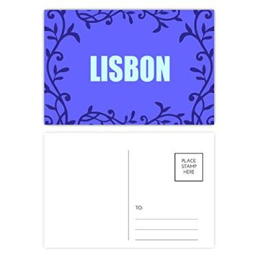 Imagem de Totem de galho de cartão postal da cidade de Portugal de Lisboa