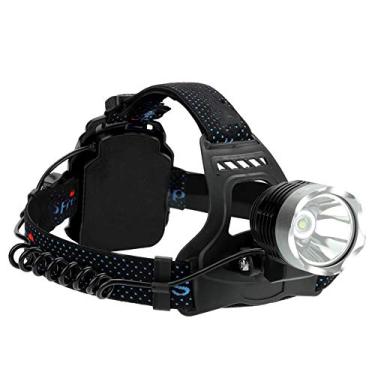 Imagem de N/H Lanterna de cabeça de LED recarregável com 700 lúmens, lanterna à prova d'água com 4 modos e faixa de cabeça ajustável, luzes de cabeça para acampamento, caminhada, ao ar livre