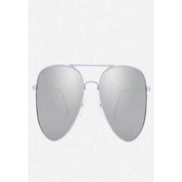 Imagem de Óculos De Sol Uva Aviador Prata Espelhado - Palas Eyewear