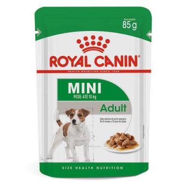 Imagem de Ração Úmida Royal Canin Para Cães Adultos Mini 85G