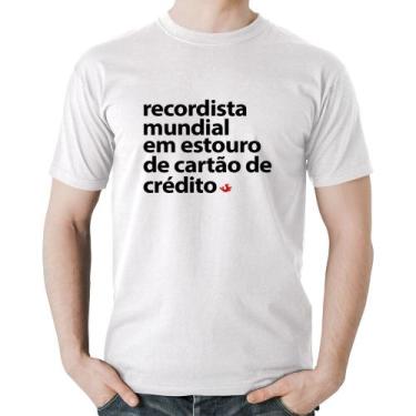Imagem de Camiseta Algodão Recordista Mundial Em Estouro De Cartão - Foca Na Mod