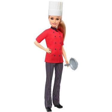 Imagem de Barbie Chef - Profissões - Mattel - Fxn99 - Barbie Chef De Cuisine