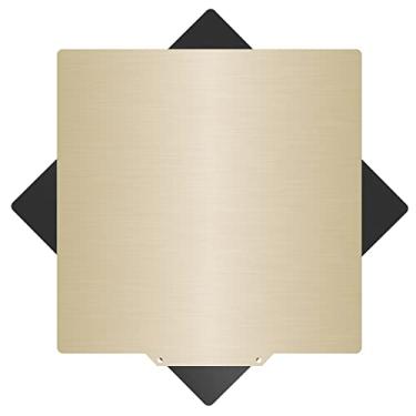 Imagem de HICTOP Placa PEI 235 mm/9,25 polegadas texturizada e lisa dupla face, impressão a frio em temperatura ambiente PLA/PETG, para Ender-3/Neo/V2, Flashforge 5M/5M Pro, a maioria das impressoras 3D com uma