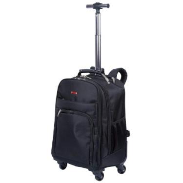 Imagem de Mochila de Carrinho Notebook Executiva Rover 360 Sestini, Preto