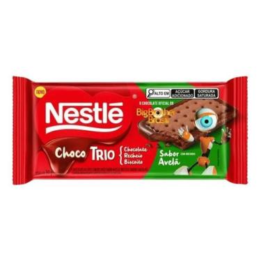 Imagem de Chocolate Recheado Com Biscoito Choco Trio Avela 90g Nestle - choco tr