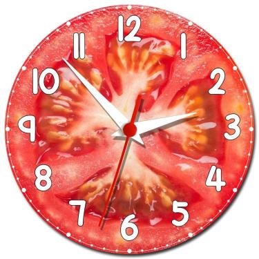 Imagem de Relógio de Parede Para Cozinha Tomate