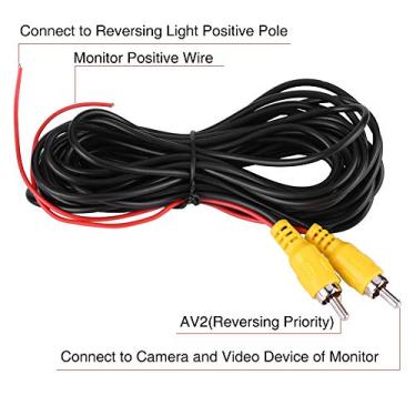 Imagem de Mingzhe Câmera de Visão Traseira HD, Câmera de Estacionamento Reverso CCD de ângulo Amplo de 170 ° Com Visão Noturna para Classe C W203, Classe E W211, Classe CLS W219, IP67 à Prova