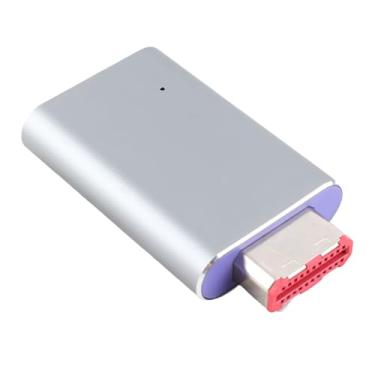 Imagem de Vbestlife Adaptador de interface multimídia HD, executando GCVideo suporta conversor de videogame com controle remoto duplicação, plug and play