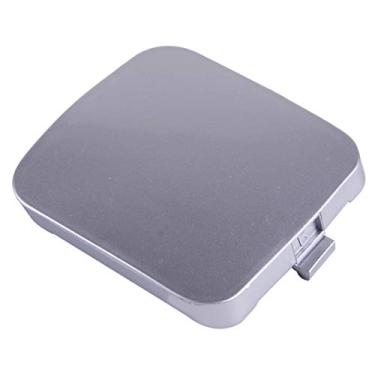 Imagem de Tampa de olho de gancho de reboque do lado direito prateado do carro