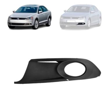 Imagem de MOLDURA DO FAROL DE MILHA VW JETTA 2011 A 2014 LADO ESQUERDO (COM FURO) - 5C6-807-441AL