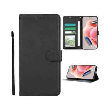 Imagem de Capa Carteira Magnética De Couro Estilo Clássico Com Slots Para Cartõe