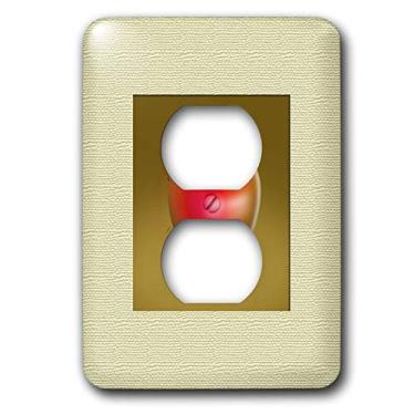 Imagem de 3dRose lsp_22341_6 Capa de tomada para Apple Digital com estampa de frutas e 2 plugues