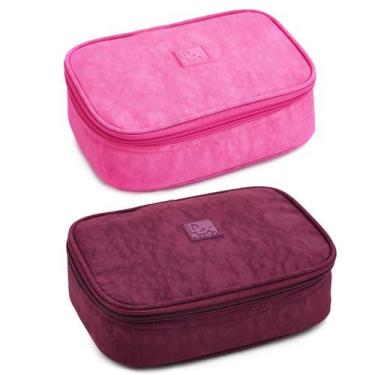 Imagem de Kit Dois Estojos Box Grande 100 Pens Menino Menina Escolar - Denlex, R