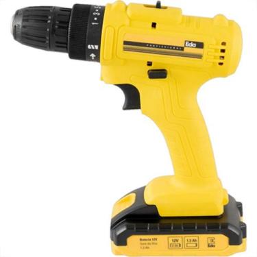 Imagem de Parafusadeira Eda 12V C/2 Bat + Kit 23Pc, 12v