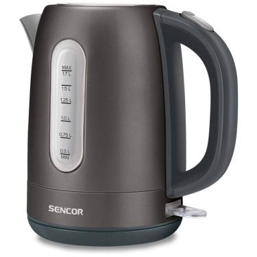 Imagem de Chaleira Elétrica 1.7L com Controle de Temperatura e Proteção de Fervura, 110v, SENCOR SWK1778BK, Preto