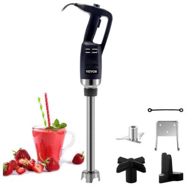 Imagem de Mixer Elétrico de Aço Inoxidável, 350W, 110v, VEVOR SCJBQ350W50CM, Azul