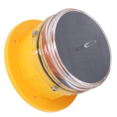 Imagem de LiebeWH Solar Marine Beacon Light IP67 360 LED LED NAVUGATION Lâmpada Com 2,5 Milha Náutica Visibilidade