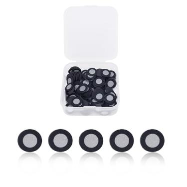 Imagem de 200 Peças Pontos Seguimento Magnético 3D para Scanner, Marcadores Ponto de Referência Altamente Refletores Alvos Posicionamento de Reflexão Difusa para Digitalização 3D, ID 6,0 mm OD 10 mm