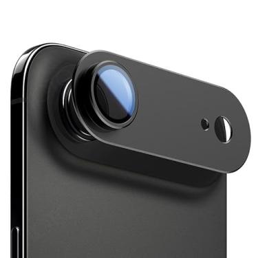 Imagem de Para iPhone Air Armor Filme de anel de lente de metal fosco de cobertura total (preto)