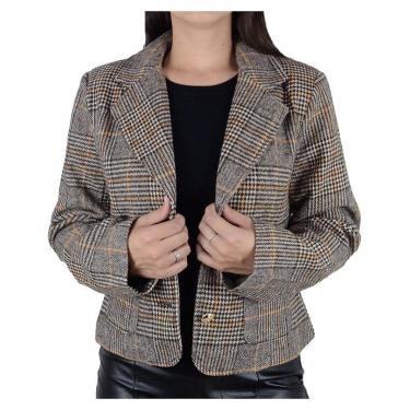 Imagem de Casaco Feminino Facinelli By Mooncity Xadrez Cafe - 610270-Feminino