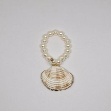 Imagem de Porta Guardanapo Concha Pérolas - Decor Madame Blue