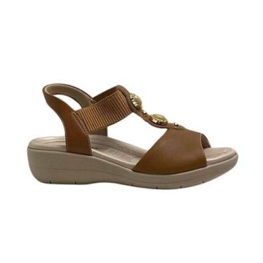 Imagem de Sandália Piccadilly Feminina 239033 Marrom, 36