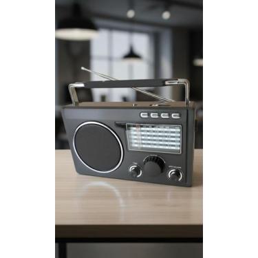 Imagem de Rádio Portátil 11 Faixas Bluetooth USB Bivolt - Congratulations Store