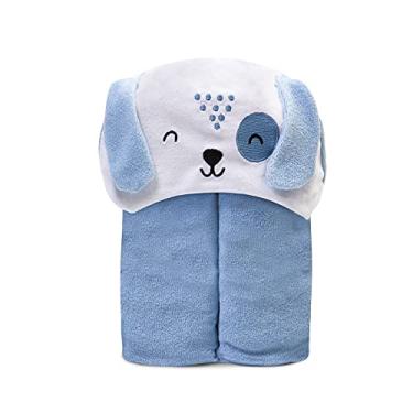 Imagem de Papi Toalha De Banho Atoalhada Mami Bichuus Forrada C/ Capuz Bordado Para Bebê 90Cm X 80Cm Contém 01 Unidade