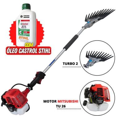 Imagem de Mão Mecânica de Colher Café Nakashi Com Motor Mitsubishi TU26 2T Braço de 1100mm e Mãoz...