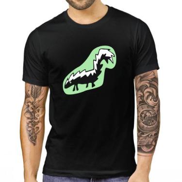 Imagem de Camiseta Camisa Preta Divertida Rato Ratasana Animal Zoológico Zoo - R