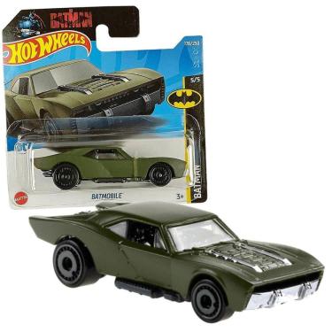 Carrinho Hotwheels Batman Batmóvel Vermelho Arkham Kinight